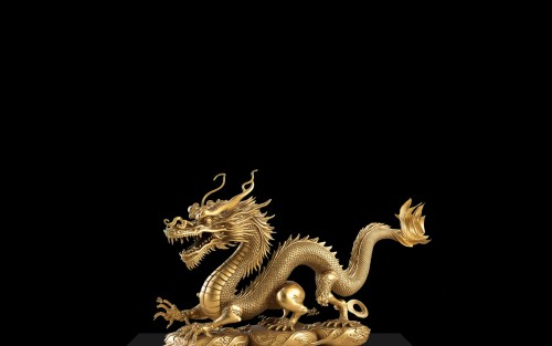 Tượng Rồng Bằng Đồng Mạ Vàng – Biểu Tượng Phong Thủy Uy Quyền