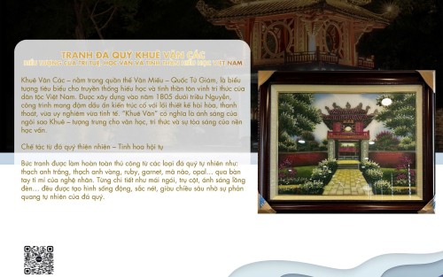 Tranh Đá Quý Văn Miếu Quốc Tử Giám Hà Nội