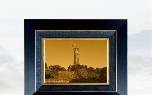 Tranh Cột Cờ Hà Nội & Mũi Cà Mau Bằng Đồng – King Gold Art