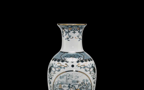 Bình Hoa Hồn Việt Gốm Sứ Cao Cấp – King Gold Art