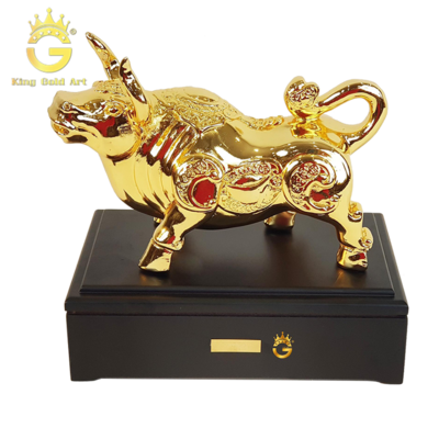 Tượng kim ngưu dát vàng đại cát - Ngưu Thiên Vương