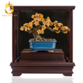 Cây bonsai mai vàng dát vàng 24k