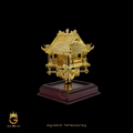 Mô Hình Chùa Một Cột Mạ Vàng 24K
