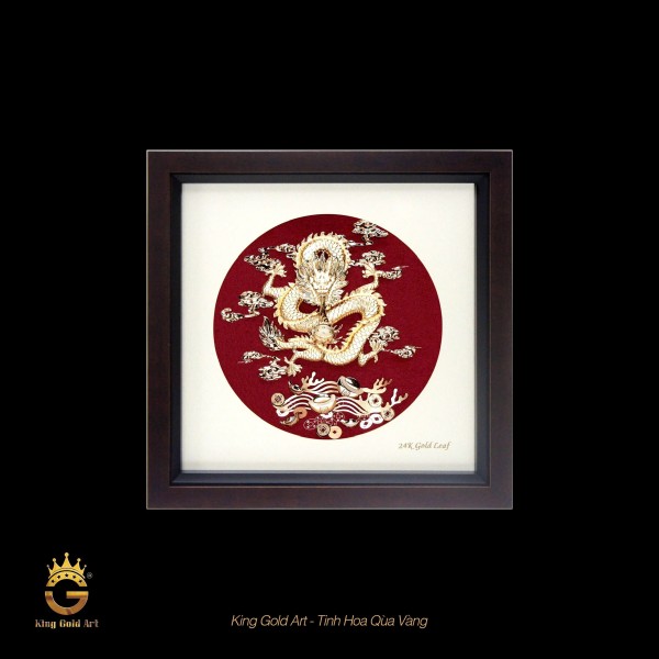 TRANH RỒNG VÀNG 24K - BIỂU TƯỢNG CHO QUYỀN LỰC,SỨC MẠNH THẦN THÁNH, SỰ NHIỆT HUYẾT TINH THẦN