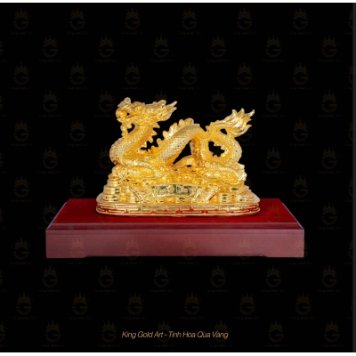 Long Châu Chiêu Tài mạ vàng Quà tặng sếp, lãnh đạo vô cùng ý nghĩa năm 2024