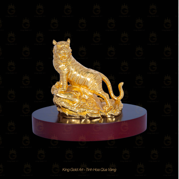 Tượng Hổ vàng phong thủy