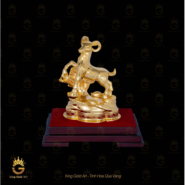 Tượng Dê vàng phong thủy - Quà tặng cho người tuổi Mùi