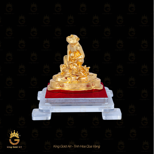 Tượng Khỉ Vàng –Quý linh tuổi Thân