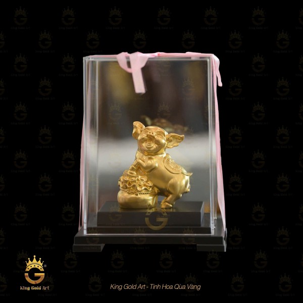 Tượng Heo Vàng – Linh vật Tuổi Hợi may mắn