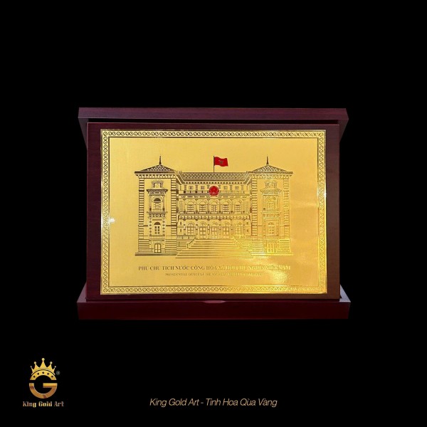 Tranh vàng Tòa nhà Phủ Chủ tịch Nước