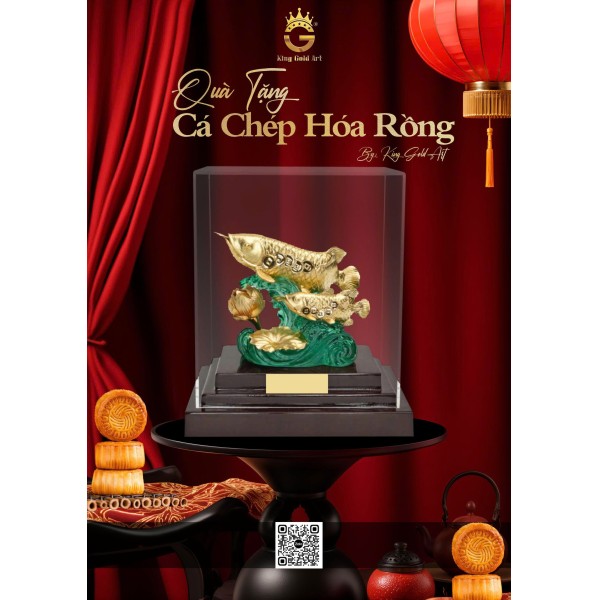 Quà tặng vàng Trung Thu doanh nghiệp – Cá Chép Hóa Rồng
