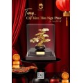 Tượng Cây Kim Tiền Ngũ Phúc dát vàng – Quà tặng vàng Trung Thu cao cấp