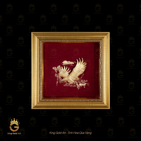 Tranh vàng phong thủy: Đại bàng tung cánh
