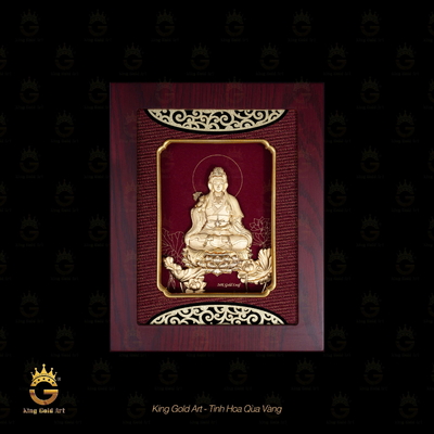 Tranh vàng: Quan Âm Bồ Tát
