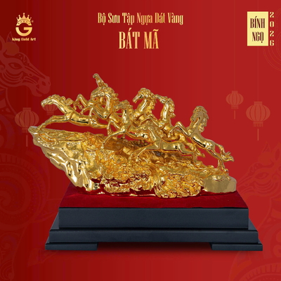 Quà Tết 2026 - Tượng ngựa Bát Mã