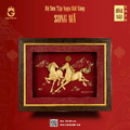 Quà Tết 2026 - Tranh Ngựa Song Mã