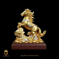 Tượng Nhất Mã Phi Thiên Như Ý bản 20cm 