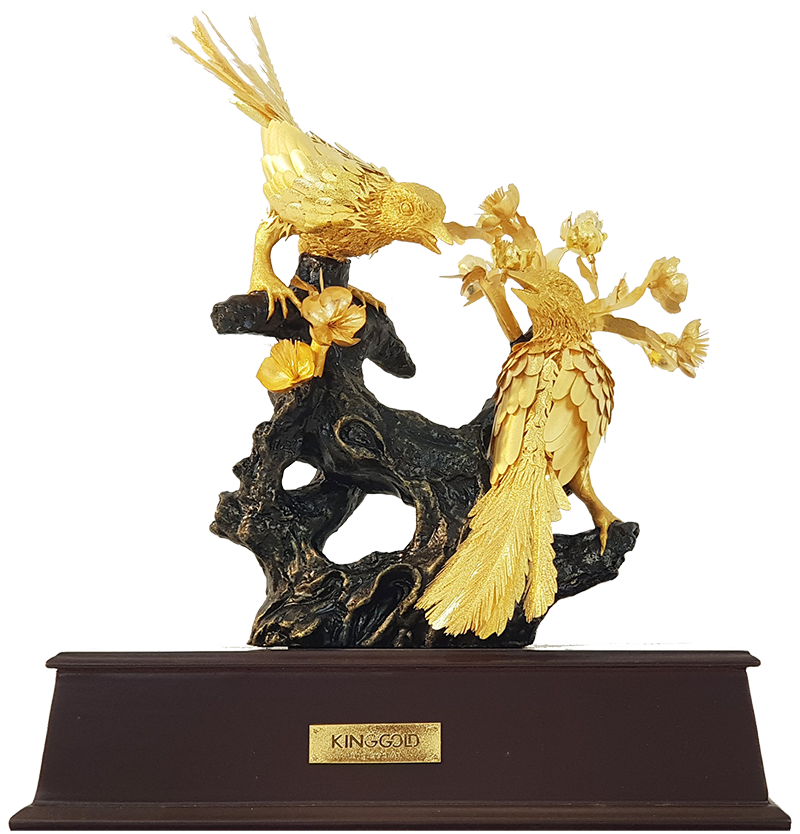 tượng đôi chim uyên ương