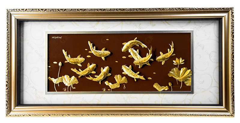 tranh cửu ngư quần hội