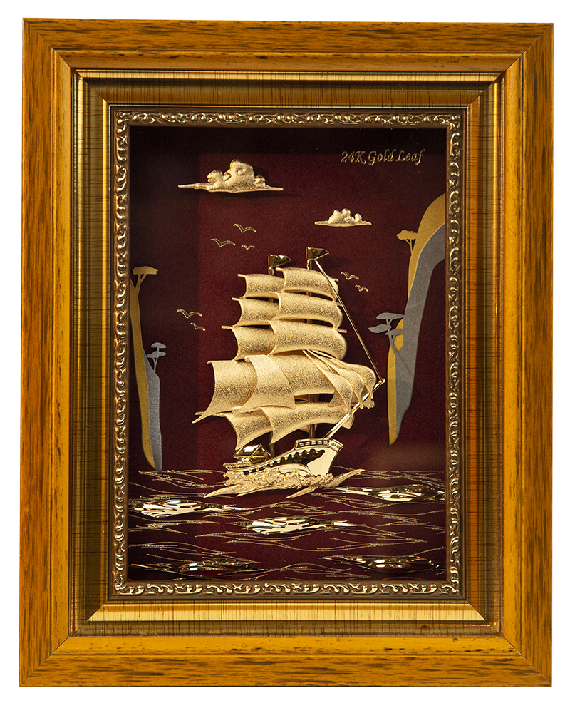 tranh thuyền buồm