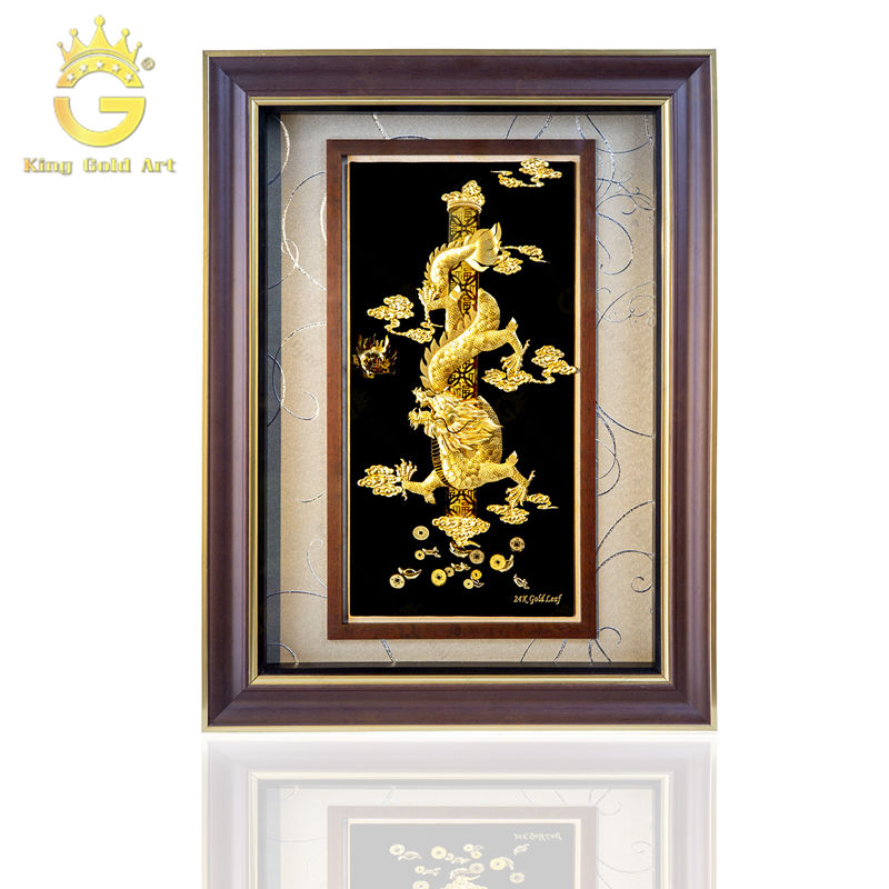 tranh rồng phú quý