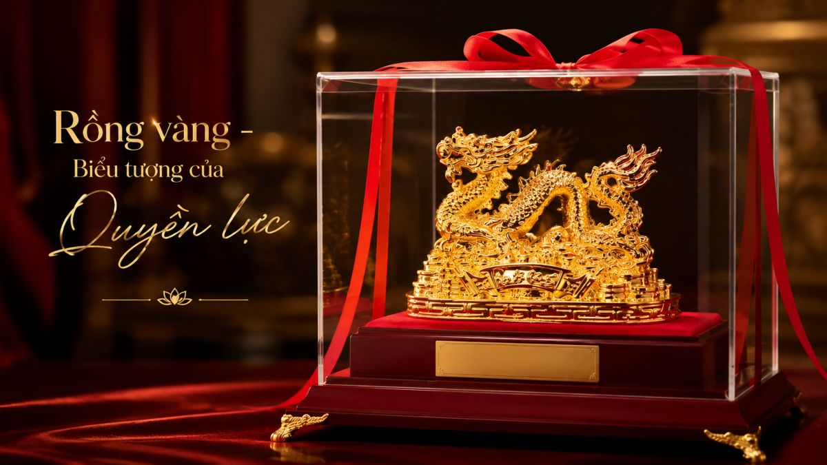 Rồng vàng - Biểu tượng của quyền lực
