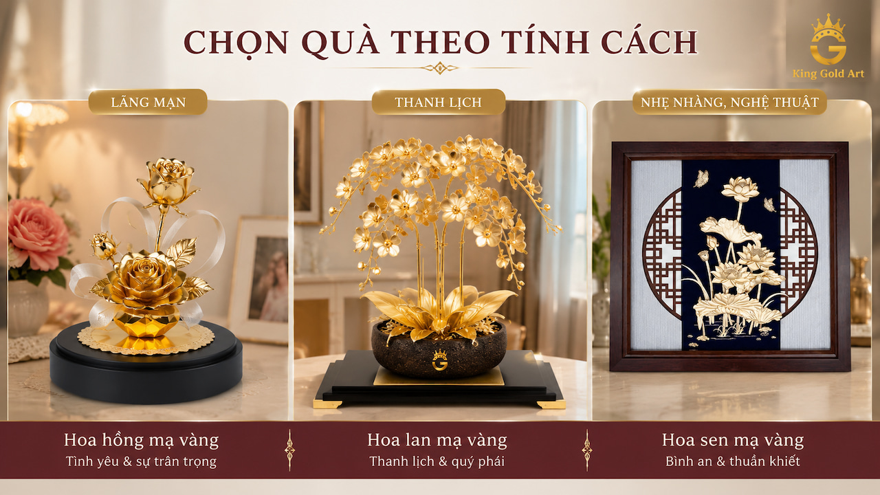 Cách chọn quà tặng bạn gái theo tính cách và sở thích