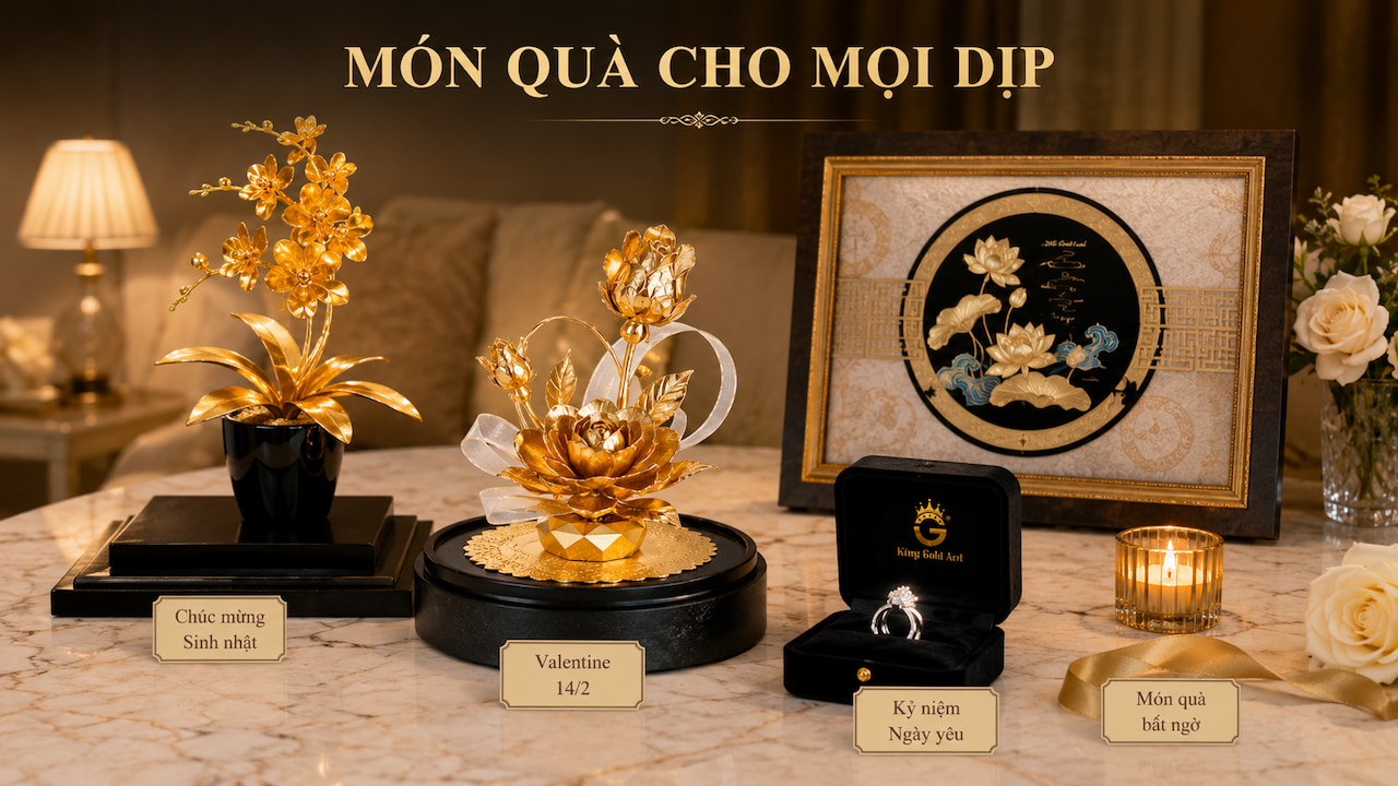 Quà tặng bạn gái phù hợp cho sinh nhật, Valentine và ngày kỷ niệm