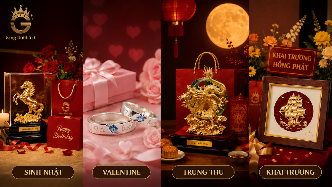 Set quà tặng theo sinh nhật Valentine Trung thu và khai trương