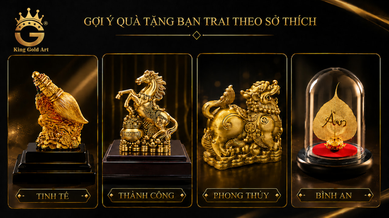 Gợi ý quà tặng bạn trai theo sở thích và tính cách