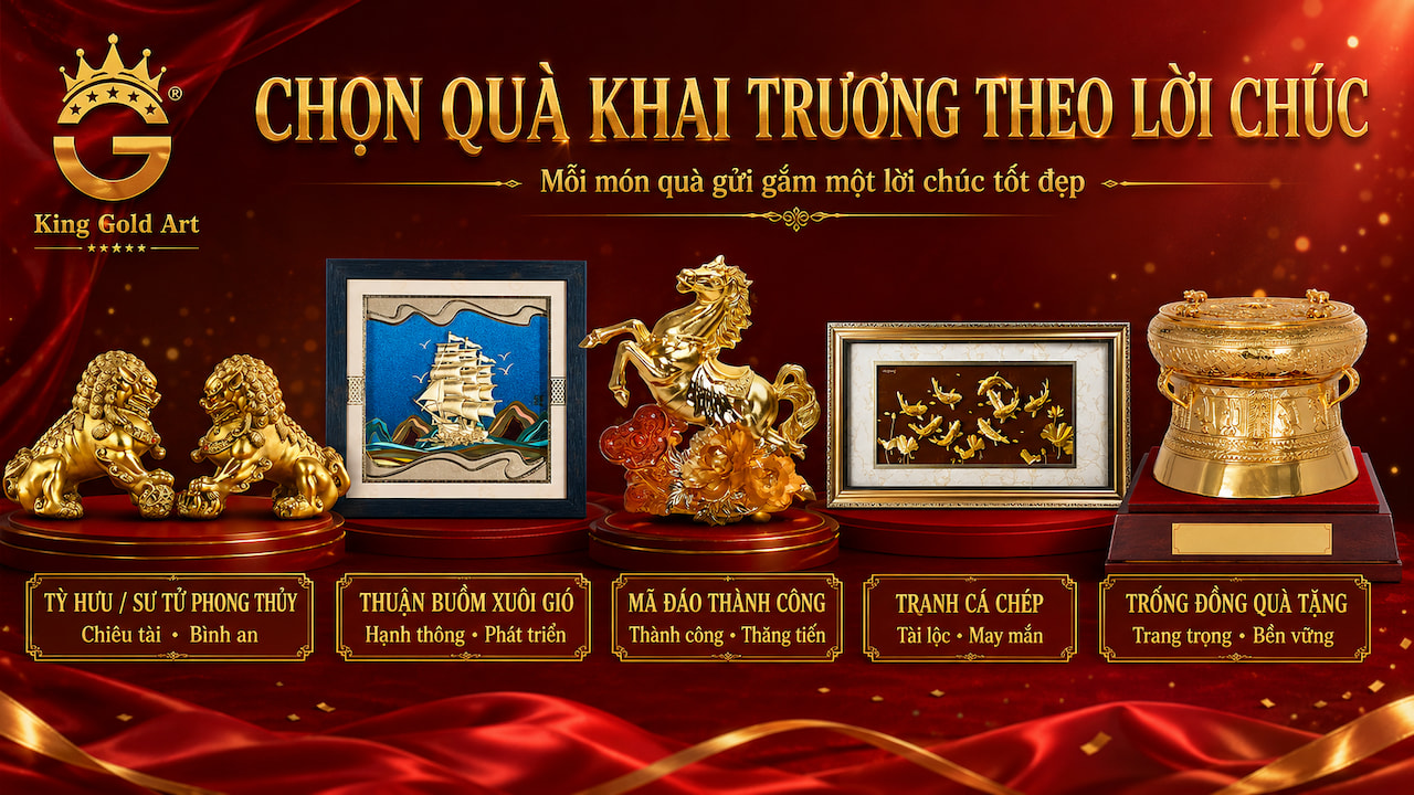 ý nghĩa các món quà tặng khai trương