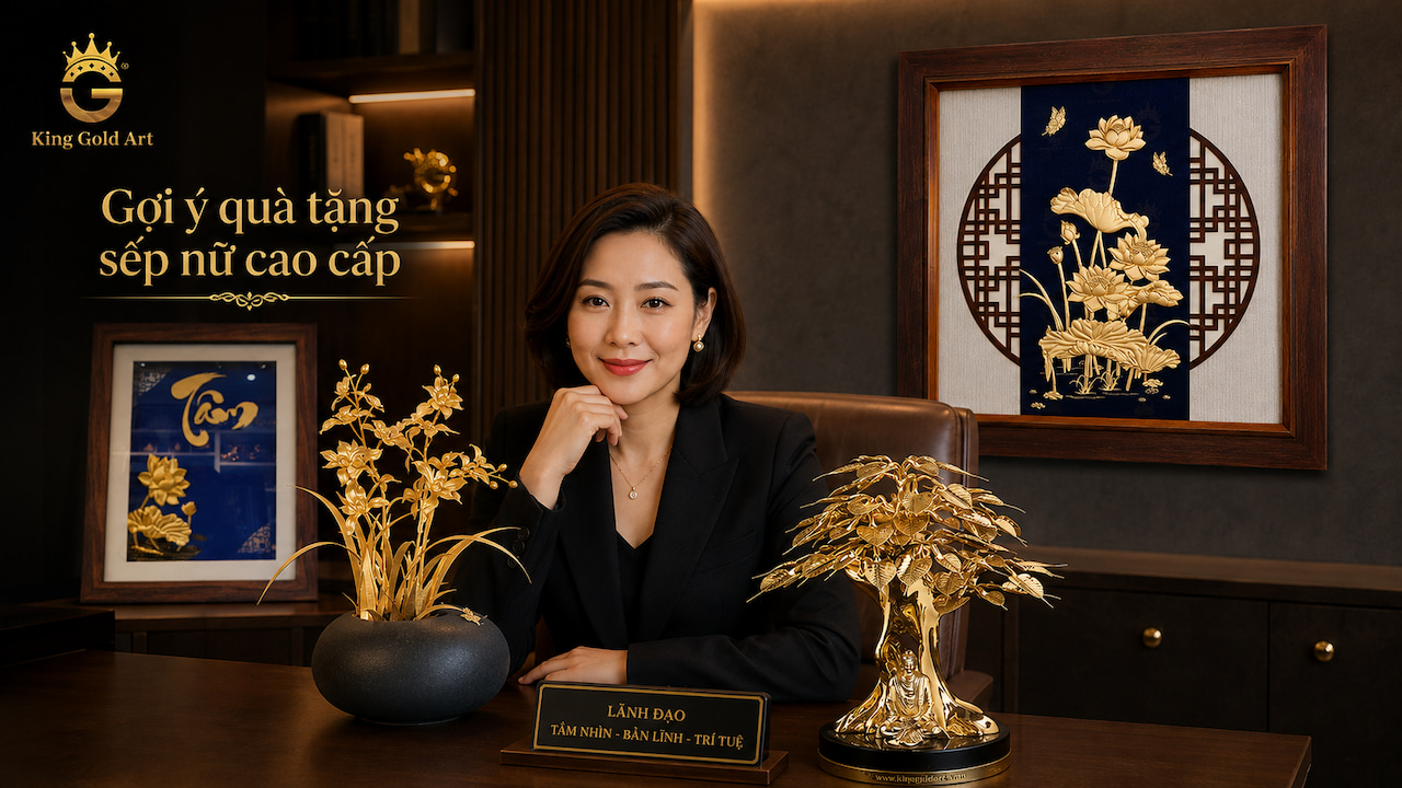 Gợi ý các mẫu quà tặng sếp nữ cao cấp và tinh tế