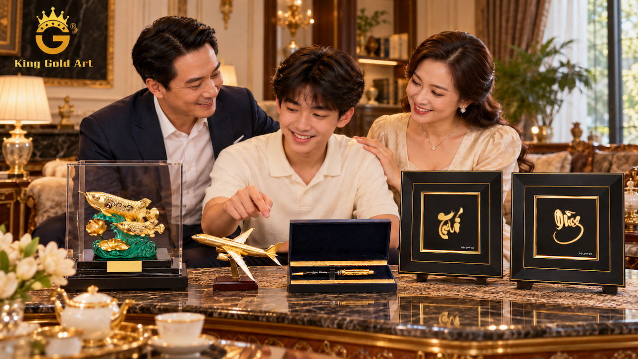 quà mạ vàng làm quà sinh nhật cho con trai 15 tuổi