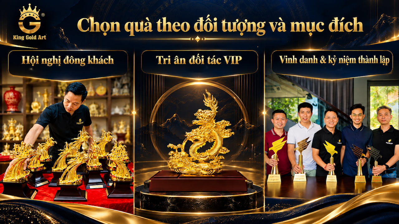 Ma trận lựa chọn quà tặng doanh nghiệp theo đối tượng, sự kiện và thông điệp trao tặng